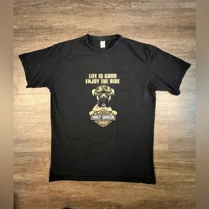 Vintage Made In Egypt‎ Harley Davidson T Shirt Adult XLarge D19